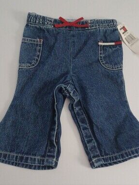 Vintage Tommy Hilfiger Logo Jeans Sz 3/6M